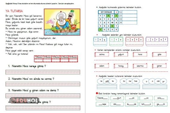 Ya Tutarsa Okuma Anlama Metn Eduhol Etkinlik Ndir Oyun Oyna