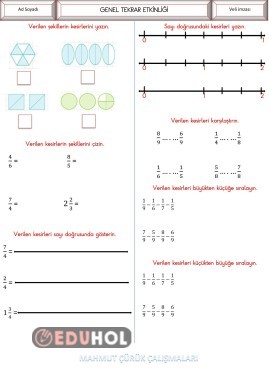 4 Sınıf Matematik Genel Tekr Eduhol Etkinlik İndir Oyun Oyna