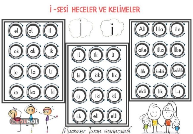 Sesi Hece Ve Kelimeler Eduhol Etkinlik Ndir Oyun Oyna Test Z