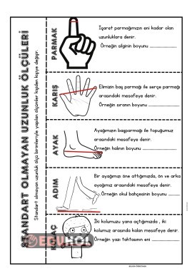 Standart Olmayan Uzunluk Ölçül Eduhol Etkinlik İndir Oyun Oyna
