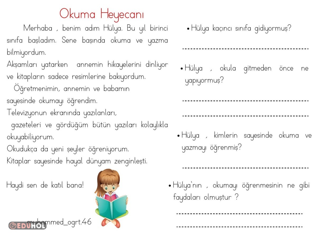 Oku Anla Ve Soruları Cevapla Eduhol Ders Videoları İzle Online