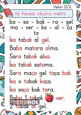 Basara Ta Hecesi Okuma Metni Eduhol Etkinlik İndir Oyun Oyna Test