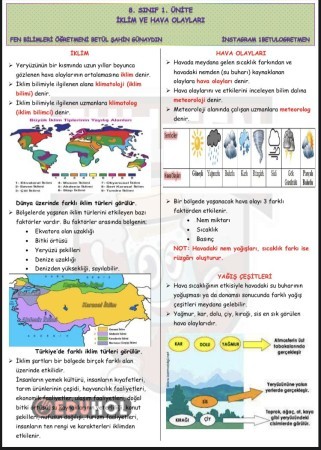 Klim Ve Hava Olaylar Konu An Eduhol Etkinlik Ndir Oyun Oyna