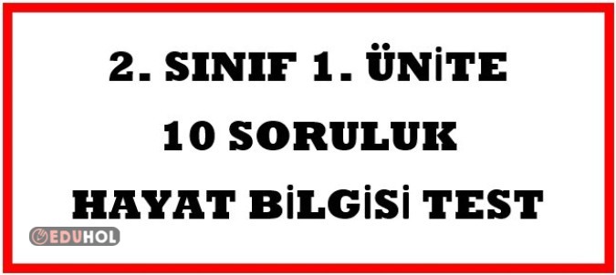 Hayat Bilgisi 1 Ünite 10 Soru Eduhol Ders Videoları İzle Online