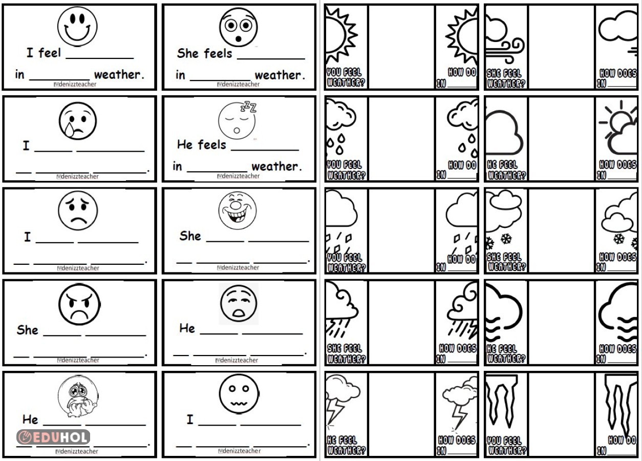 6 Sinif 4 Unite Weather And Emotions Pano Calismasi Pdf NBKomputer