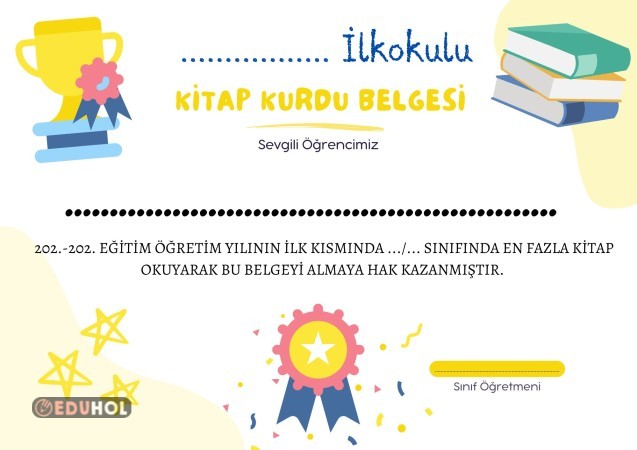 Kitap Kurdu Belgesi Eduhol Etkinlik Ndir Oyun Oyna Test Z Video Zle