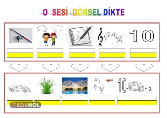 O Sesi Görsel Dikte Çalışması Eduhol Etkinlik İndir Oyun Oyna