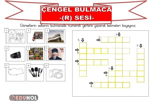 R Sesi Engel Bulmaca Eduhol Etkinlik Ndir Oyun Oyna Test Z