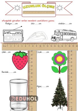 Uzunluk Ölçme 3 Eduhol Etkinlik İndir Oyun Oyna Test Çöz Video İzle