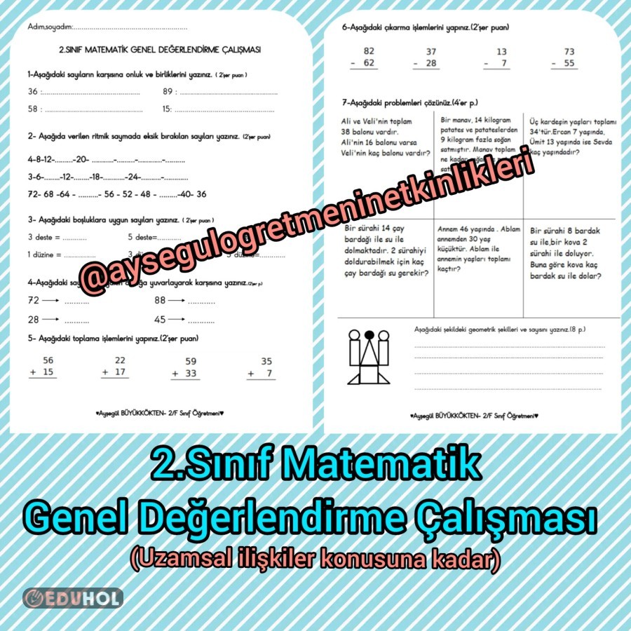 Matematik Genel De Erlendirme Eduhol Ders Videolar Zle Online