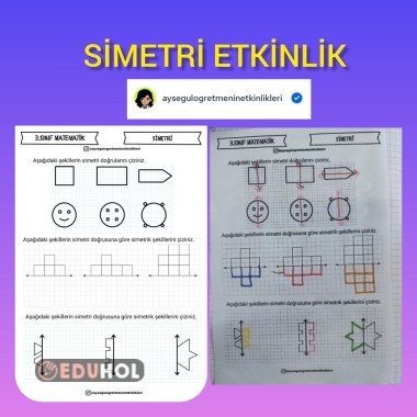 Simetri Etkinli I Eduhol Etkinlik Ndir Oyun Oyna Test Z Video Zle