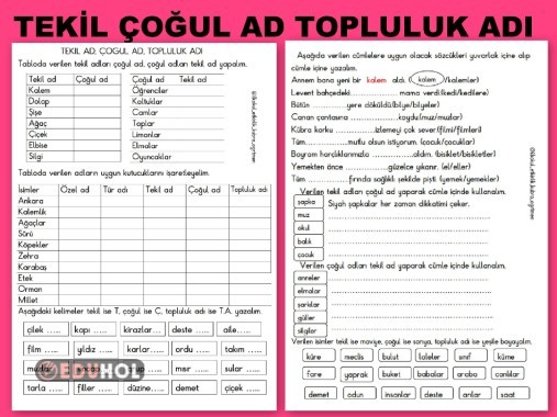 Tekil Ad O Ul Ad Topluluk Ad Eduhol Etkinlik Ndir Oyun Oyna