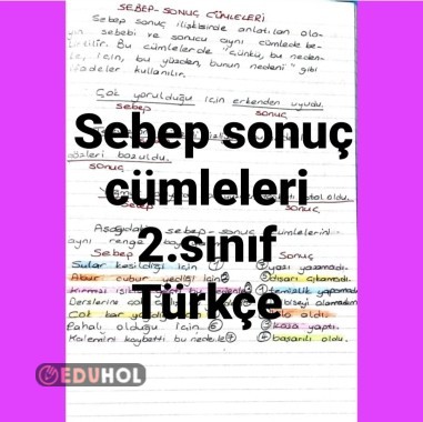 Sebep Sonu C Mleleri S N F Eduhol Etkinlik Ndir Oyun Oyna