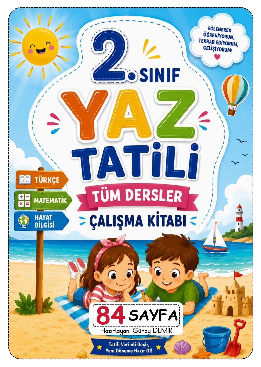 2. Sınıf YAZ TATİLİ Tüm Dersler Çalışma Kitabı