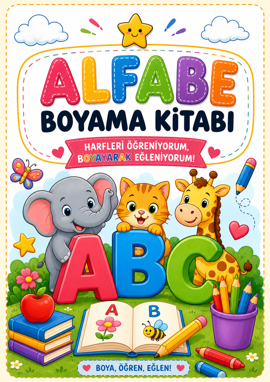 Alfabe Boyama Kitabı