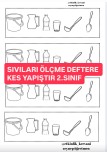 Sıvıları ölçme kes yapıştır