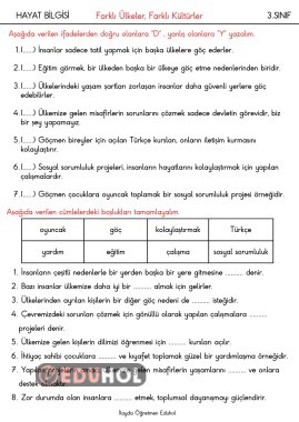 Farklı Ülkeler Farklı Kültürler