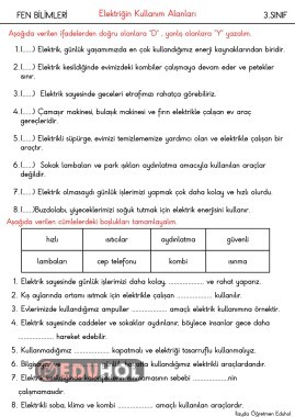 Günlük Yaşamımızda Elektriğin Kullanım Alanları