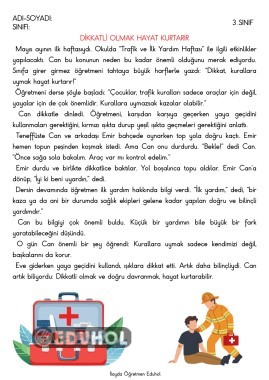 Trafik ve İlk Yardım Haftası
