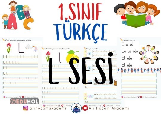 L Sesi Fafikül Çalışması · Eduhol - Etkinlik İndir Oyun Oyna Test Çöz ...