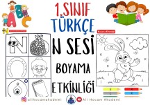 N Sesi Boyama Etkinliği