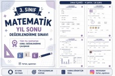 Matematik Yıl sonu sınavı(karne notu için kullanacağım)