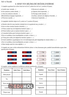 Fen Değerlendirme