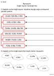 Doğal sayıları karşılaştırma