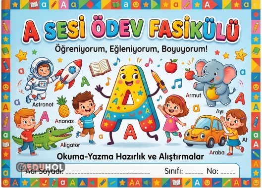 A SESİ ÖDEV FASİKÜLÜ✨️✅️