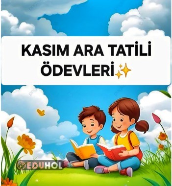 ARA TATİL ÖDEVLERİ✨️💯