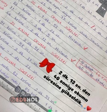 HIZLI OKUMA EGZERSİZLERİ🌟-SÜRELİ OKUMALAR🌟