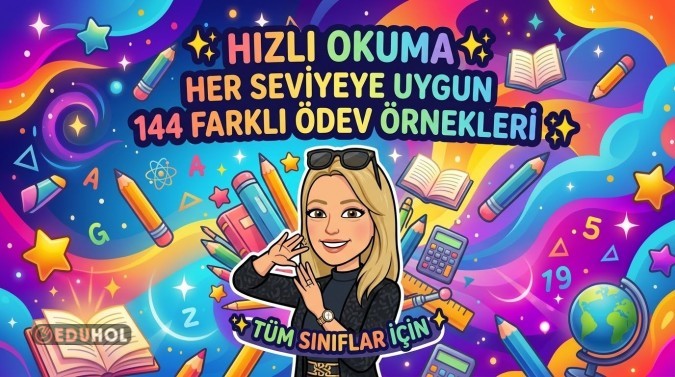 ✨️✅️HIZLI OKUMA➕️HAFTALIK ÖDEV ÖRNEKLERİ✅️✨️