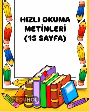 HIZLI OKUMA METİNLERİ📗✨️