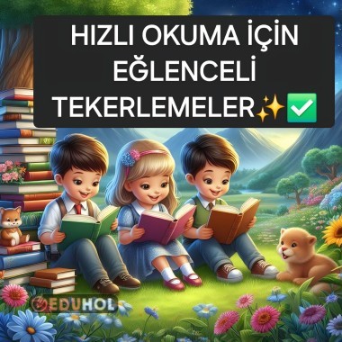 HIZLI OKUMA TEKERLEMELERİ✅️✨️
