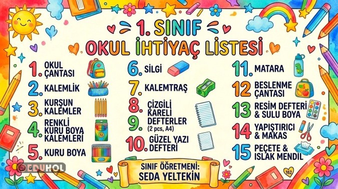 İHTİYAÇ LİSTESİ🖍🗒