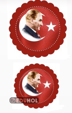 İKİ FARKLI BOYDA 23 NİSAN CAM SÜSLERİ🇹🇷