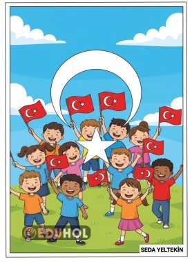 İLK DERS : BAYRAK SEVGİSİ🇹🇷🫶🏻