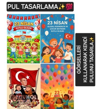 ✨️MAARİFİN KALBİNDE ÇOCUK✨️PUL TASARLAMA💯