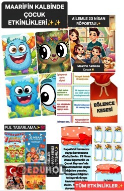 MAARİFİN KALBİNDE ÇOCUK TÜM ETKİNLİKLER✨️💯