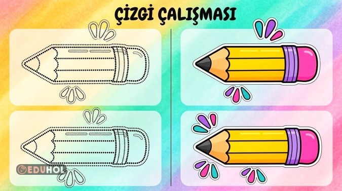 NOKTALARI BİRLEŞTİR BOYA✏️✨️