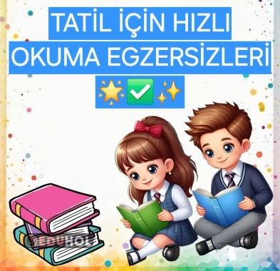 TATİL İÇİN HIZLI OKUMA✅️✨️