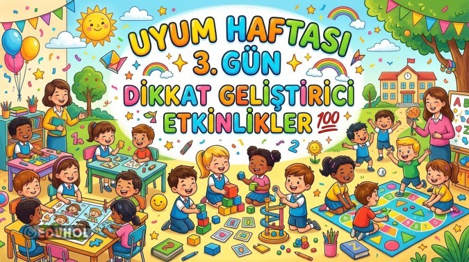 UYUM HAFTASI 3.GÜN ETKİNLİKLERİ✨️💯