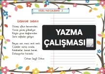 OKUMA YAZMA ETKİNLİĞİ✨️✅️