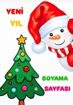 YENİ YIL BOYAMA SAYFALARI☃️