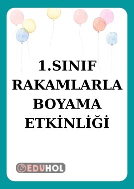 RAKAMLARLA BOYAMA ETKİNLİĞİ