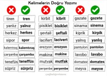 2. SINIF KELİMELERİN DOĞRU YAZIMI