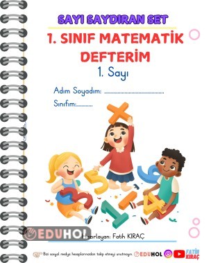 1. SINIF MATEMATİK DEFTERİM (1. SAYI)