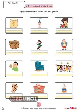 U SESİ GÖRSEL DİKTE SINAVI