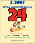 2. SINIF HAFTALIK DEĞERLENDİRME SINAVI 24