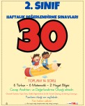 2. SINIF HAFTALIK DEĞERLENDİRME SINAVI 30